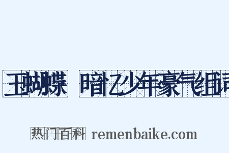 玉蝴蝶·暗忆少年豪气组词是什么意思的图片